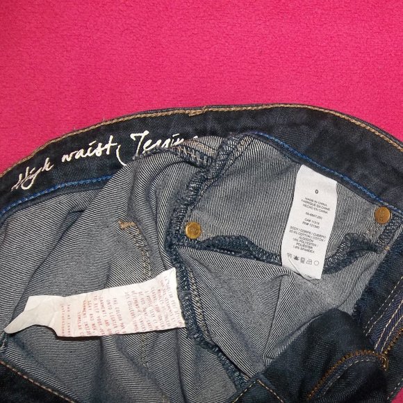 Garage Jeggings Jeans Size 0 High Waist Ladies Junior Size 0 - Picture 7 of 8